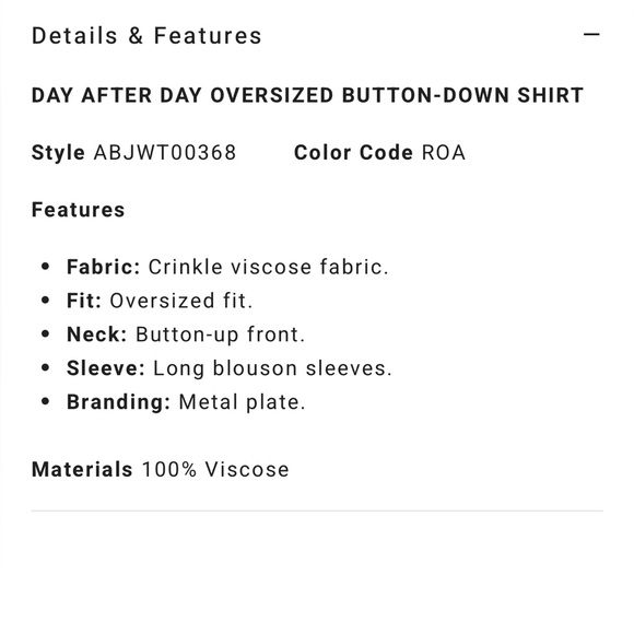 Billabong Day After Day boho crinkle long sleeve  size S/8 - pink and orange - Picture 10 of 10